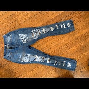 Fashion Nova Boyfriend Style Jeans w Rips